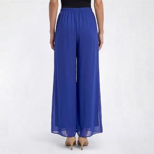 Petite MSK Solid Chiffon Palazzo Pants alternate view